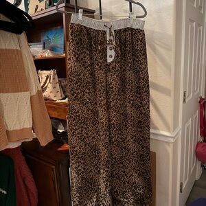 Leopard Print Lounge Pants